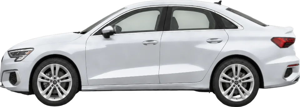 Audi A3 2026 side view