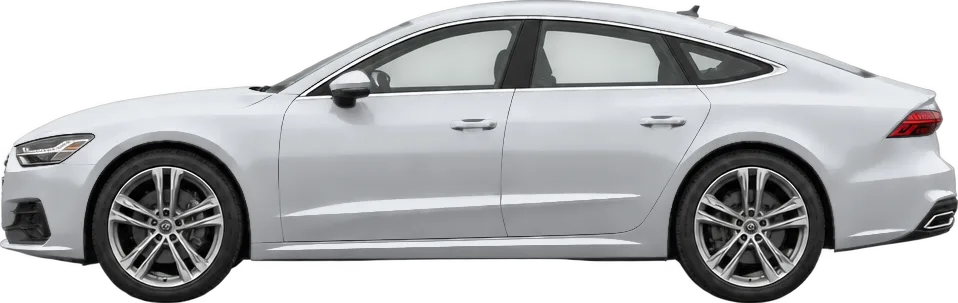 Audi A7 2025 side view