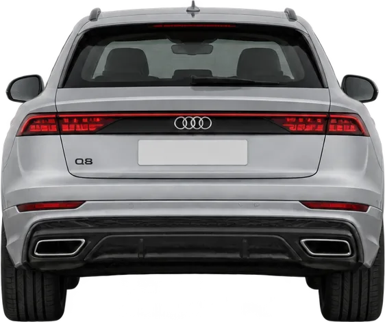 Audi Q8 2026 rear view