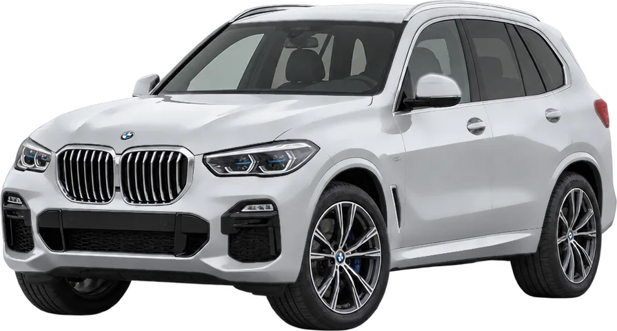 BMW X5 2026 front three-quarter view