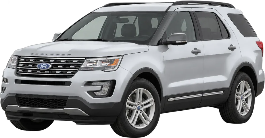 Ford Explorer 2019 front three-quarter view