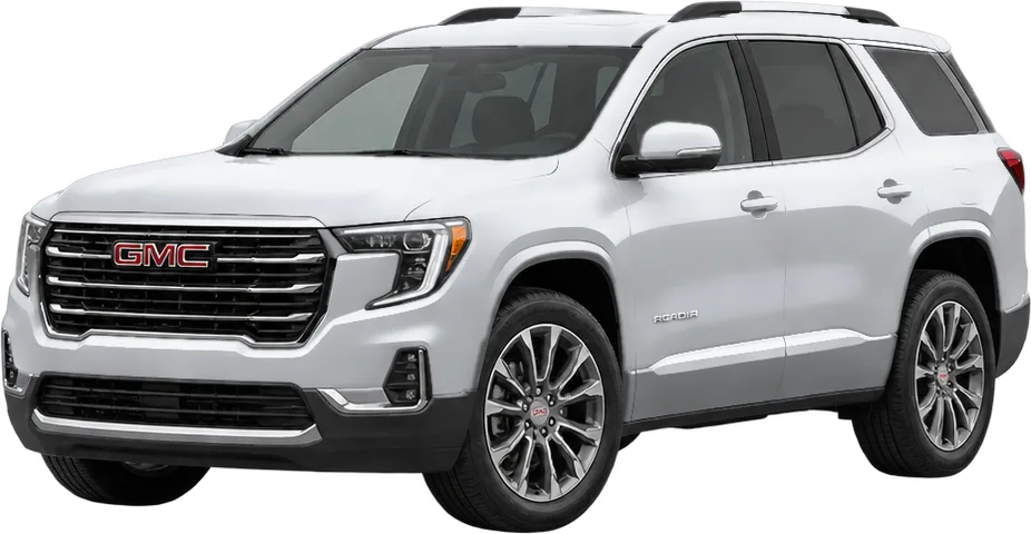 GMC Acadia 2026 front three-quarter view