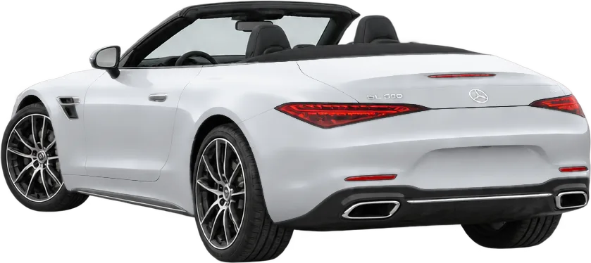 Mercedes-Benz SL-Class 2026 rear three-quarter view