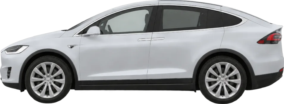 Tesla Model X 2026 side view