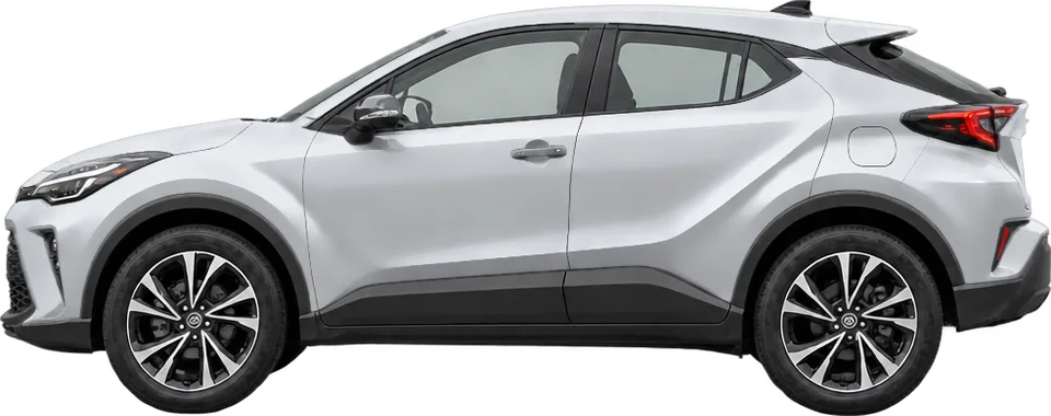Toyota C-HR 2026 side view