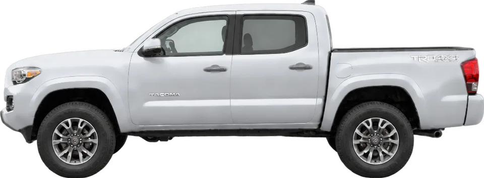 Toyota Tacoma 2023 side view